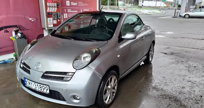 myślenice Nissan Micra cena 6900 przebieg: 222454, rok produkcji 2006 z Myślenice